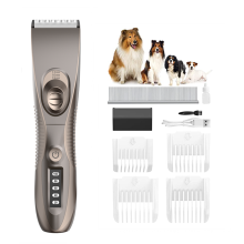 Clipper de poils d&#39;animaux à faible bruit rechargeable